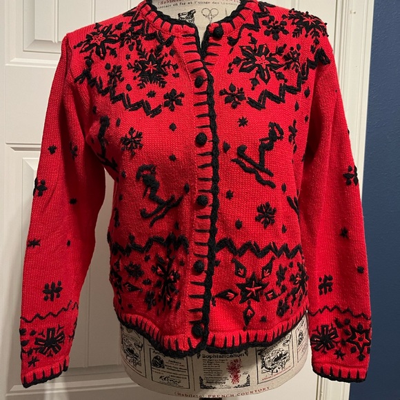 🎄VTG Christmas Sweater🎄 - Picture 1 of 7